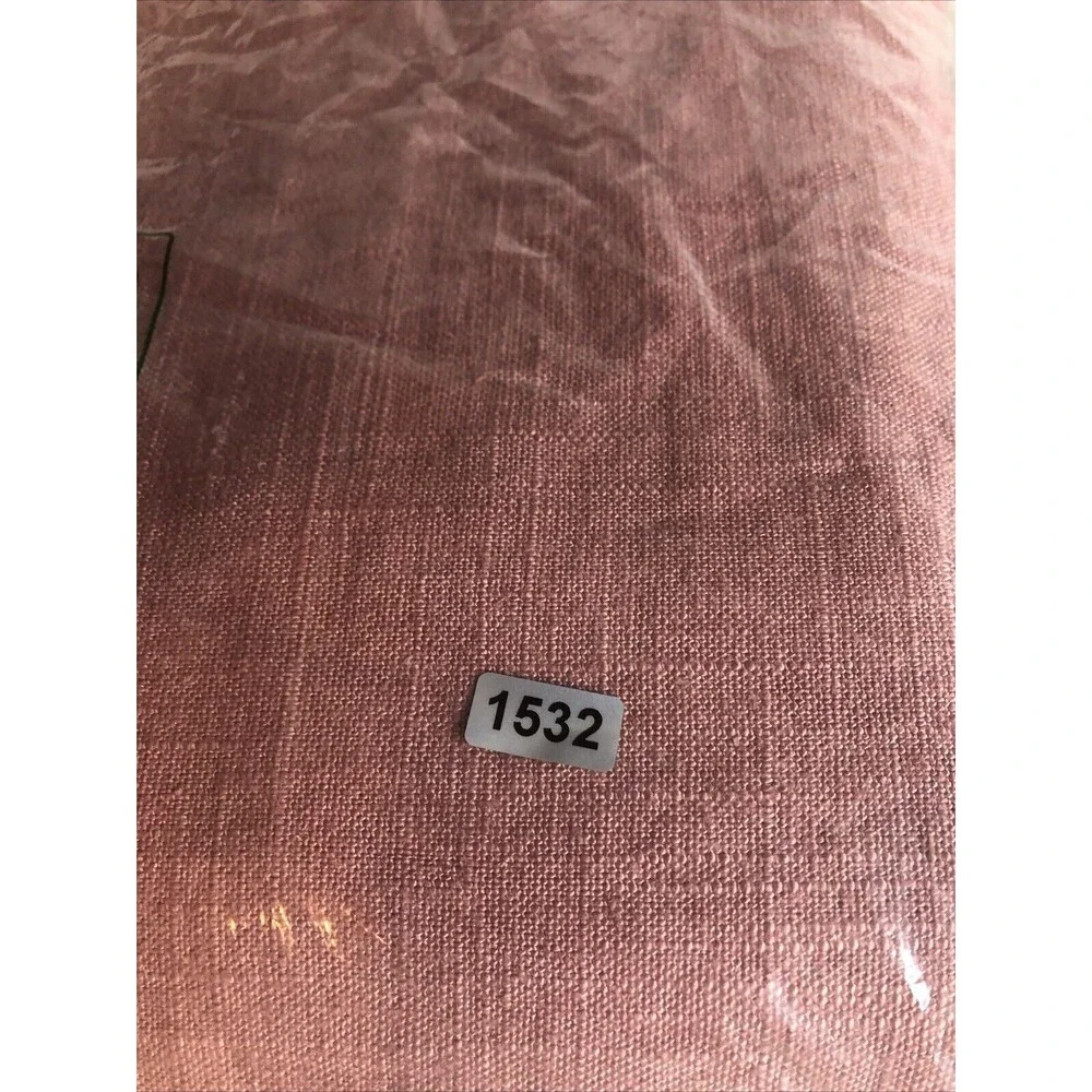 Heavyweight Linen Blend Duvet Cover  - Casaluna KING ROSE NEW!! NO SHAMS - Picture 11 of 11